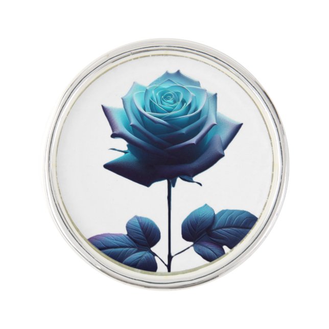 Loves Impossible Bloom Lapel Pin (Front)