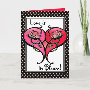 Love's in Bloom! Holiday Card