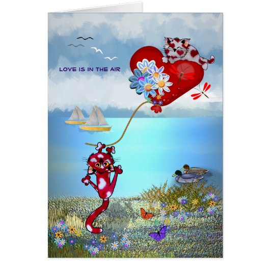 Love's in the Air Cards (Front)