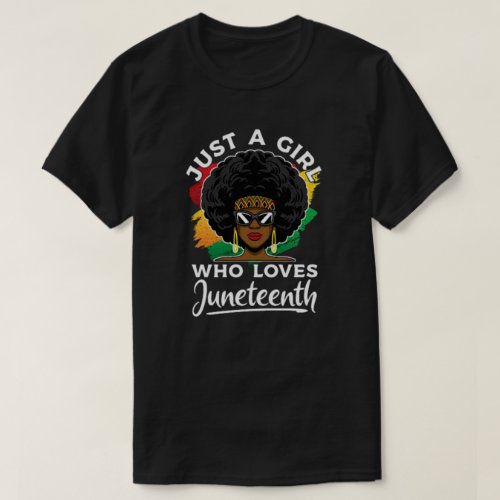 Loves Juneteenth Juneteenth T_Shirt