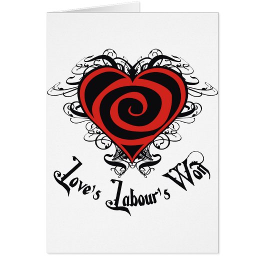 Love's Labour's Won Cards (Front)