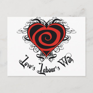 Love's Labour's Won Postcard