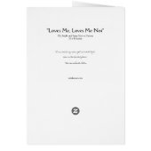 "Loves Me, Loves Me Not" (Back)