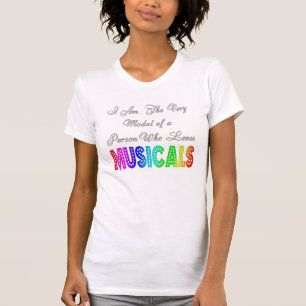 Loves Musicals Womens T-Shirt