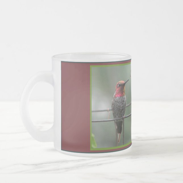 Love's Point Humming Bird Mug 1 (Left)