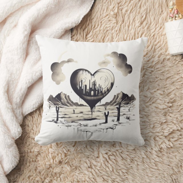Love's Serendipity Throw Pillow (Blanket)