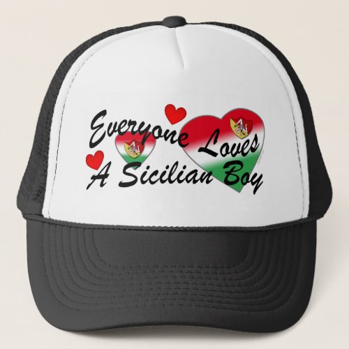 Loves Sicilian Boy Hat