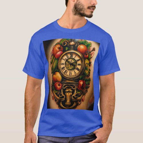  loves squeeze tattoo inspired apple design T_Shirt