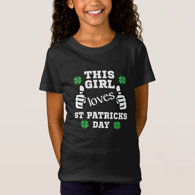 Loves St. Patricks day T-Shirt (Front)