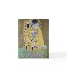Love's Tapestry: A Kiss in Gold by Klimt Valentine