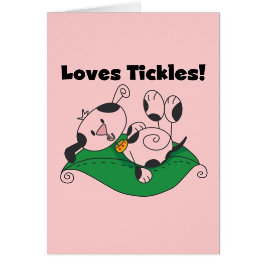 Loves Tickles T-shirts and Gifts (Front)
