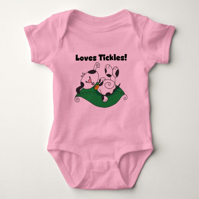 Loves Tickles T-shirts and Gifts (Front)