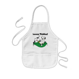 Loves Tickles T-shirts and Gifts Kids' Apron