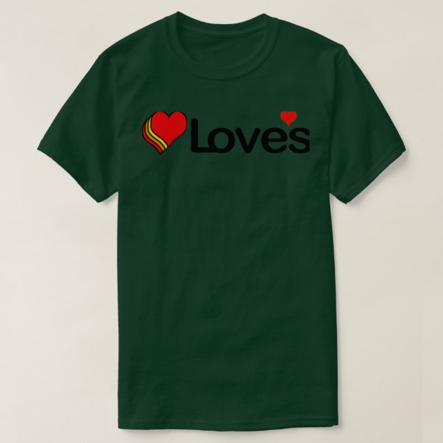 Loves Truck Stop Classic 1 T-Shirt (Design Front)