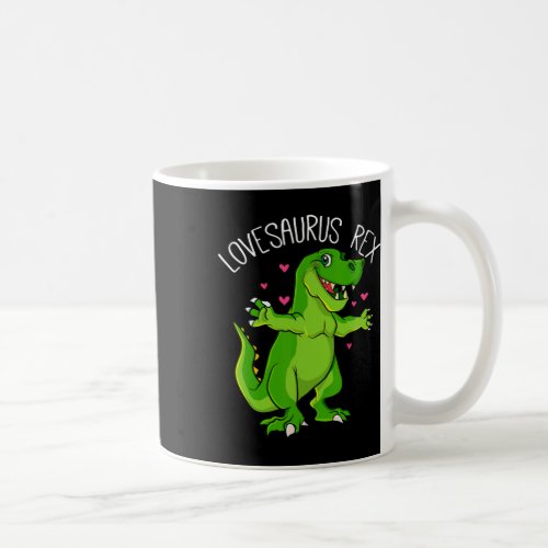 Lovesaurus T Rex Valentines Day Dinosaur Boys Vale Coffee Mug