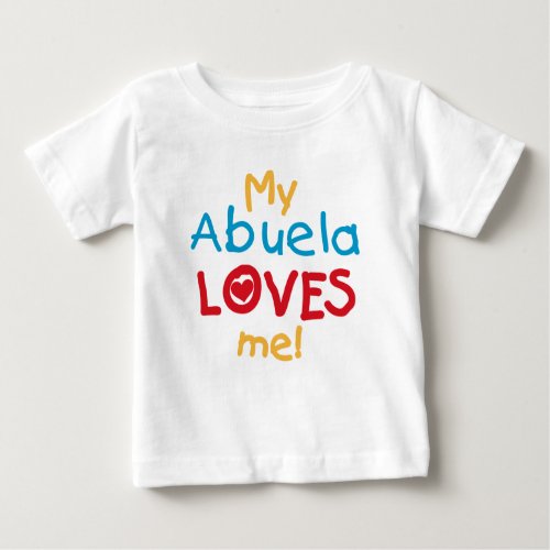 LOVESMEabuela Baby T_Shirt