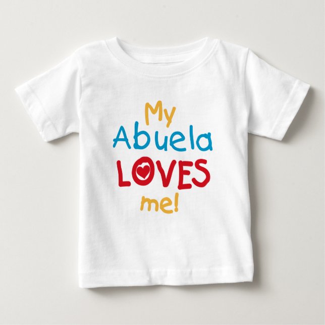 LOVESMEabuela Baby T-Shirt (Front)