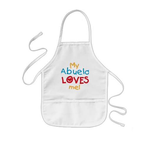 LOVESMEabuela Kids Apron