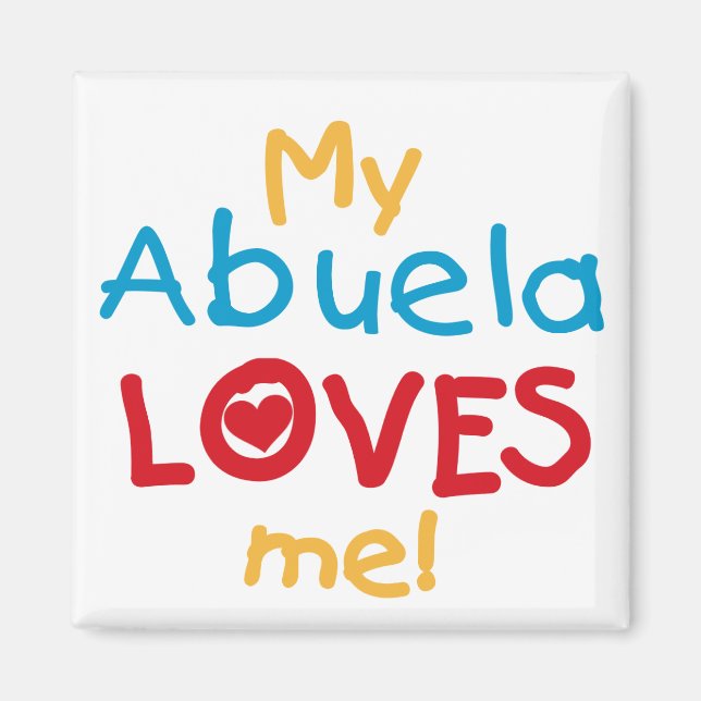 LOVESMEabuela Magnet (Front)
