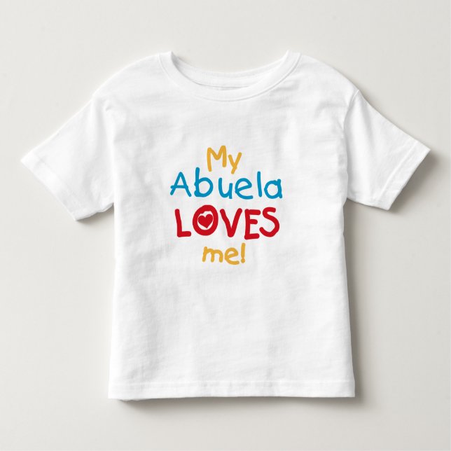 LOVESMEabuela Toddler T-shirt (Front)