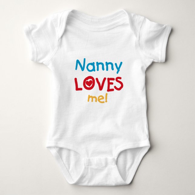 LOVESMEnanny Baby Bodysuit (Front)