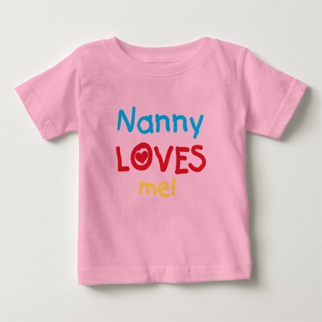 LOVESMEnanny Baby T-Shirt (Front)