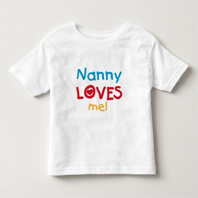 LOVESMEnanny Toddler T-shirt (Front)