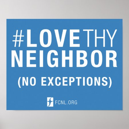 #lovethyneighbor Poster