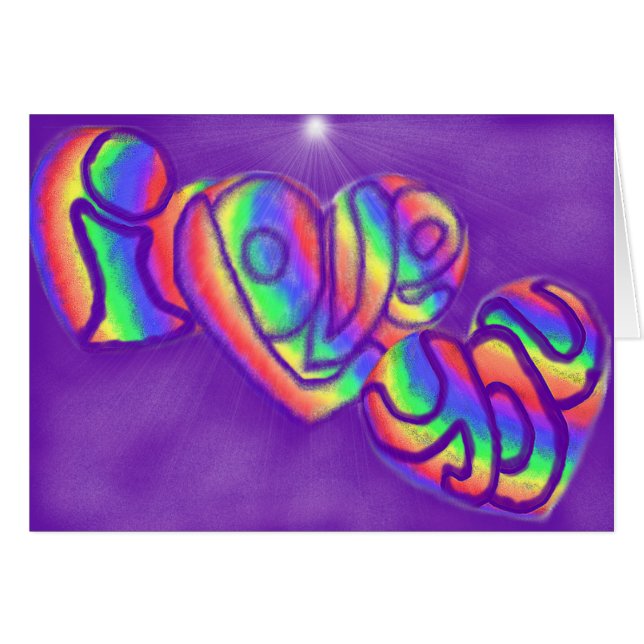 loveyou cards (Front Horizontal)