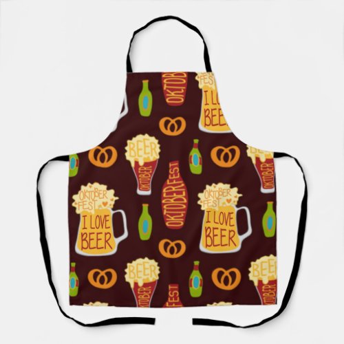 Lovin Beer Oktoberfest Apron