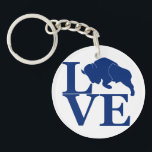 Lovin' Buffalo Keychain<br><div class="desc">For all the reasons you love Buffalo, New York.</div>