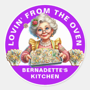 Lovin' From the Oven Classic Round Sticker
