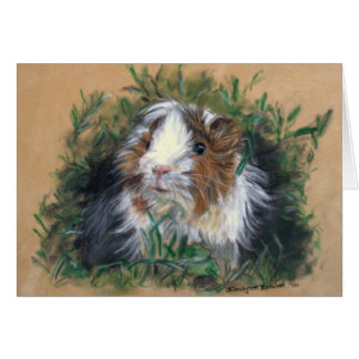 Lovin' lavender Guinea Pig/guinea-pig Cards
