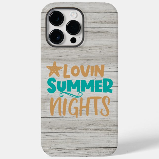 Lovin Summer Nights: Embracing Warm Evenings Magic Case-Mate iPhone Case (Back)