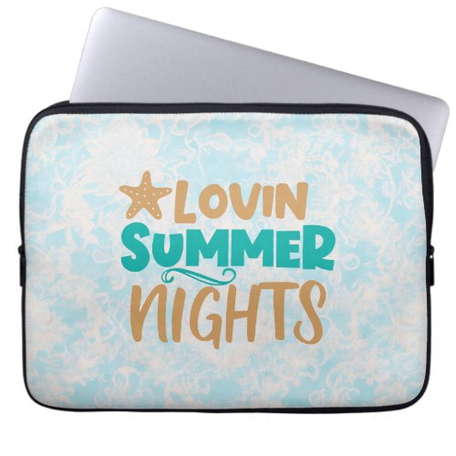 Lovin Summer Nights Embracing Warm Evenings Magic Laptop Sleeve