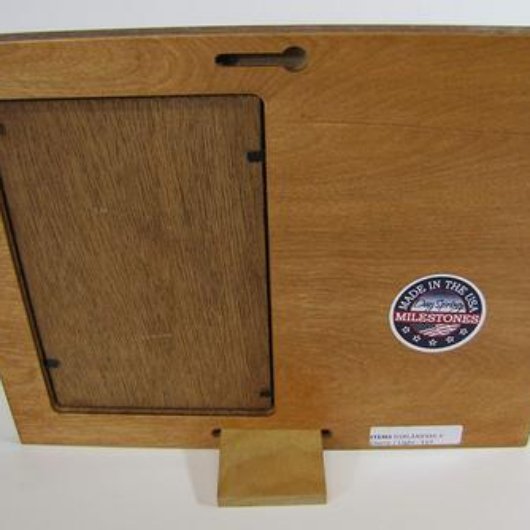 Loving 4x6 Maple Father's Day Picture Frame (Back)