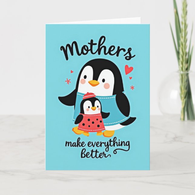 Loving Aquatic Birds Card (Front)