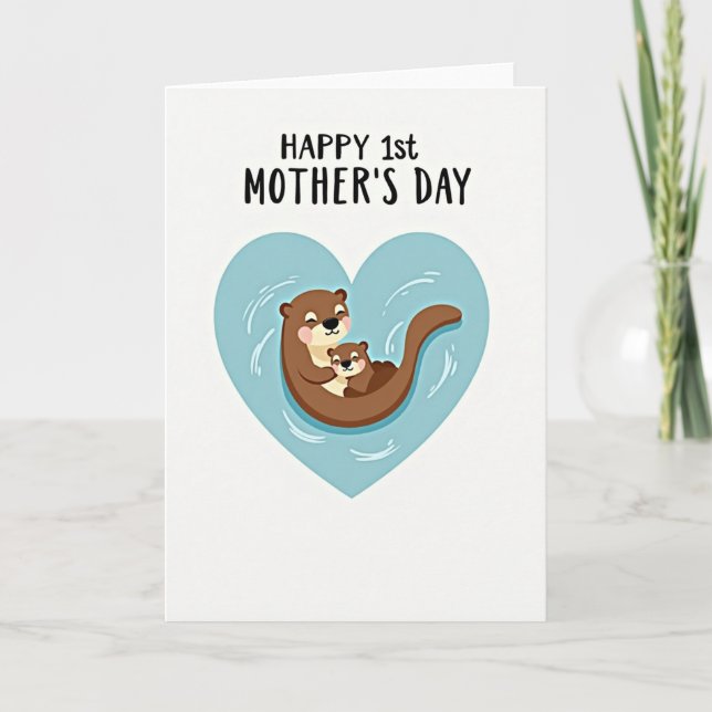 Loving Aquatic Mothers Day Card (Front)
