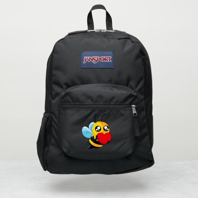 Loving Bee JanSport Backpack (Front)