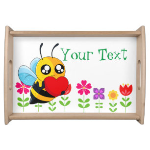 Loving Bee Serving Tray