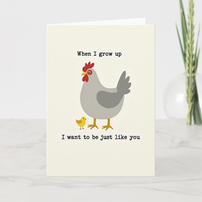 Loving Birdie Mothers Day Card (Front)