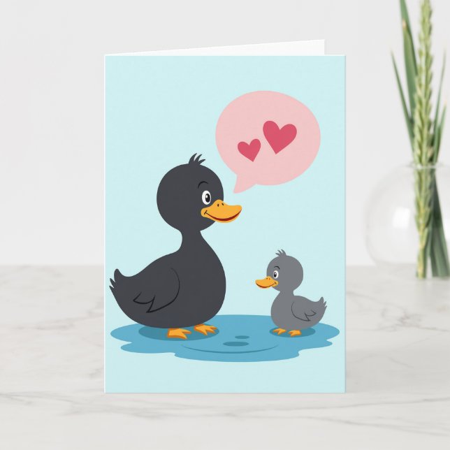 Loving Birds Mothers Day Card (Front)