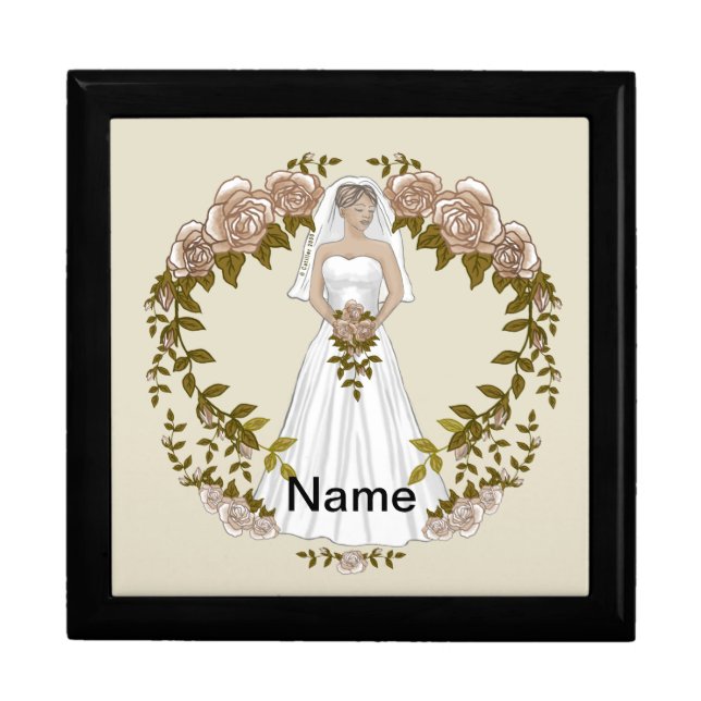 Loving Bride wedding   gift box (Front)