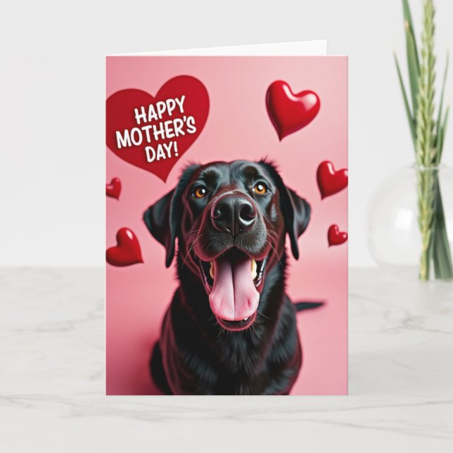 Loving Canine Portrait Card (Front)