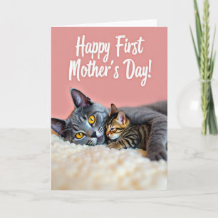 Loving Cat Mothers Day Card