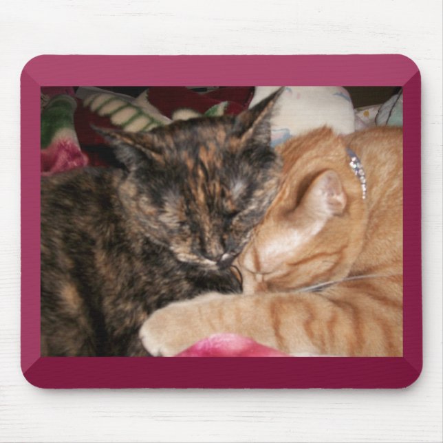 Loving Cats Mouse Pad #2 (Front)