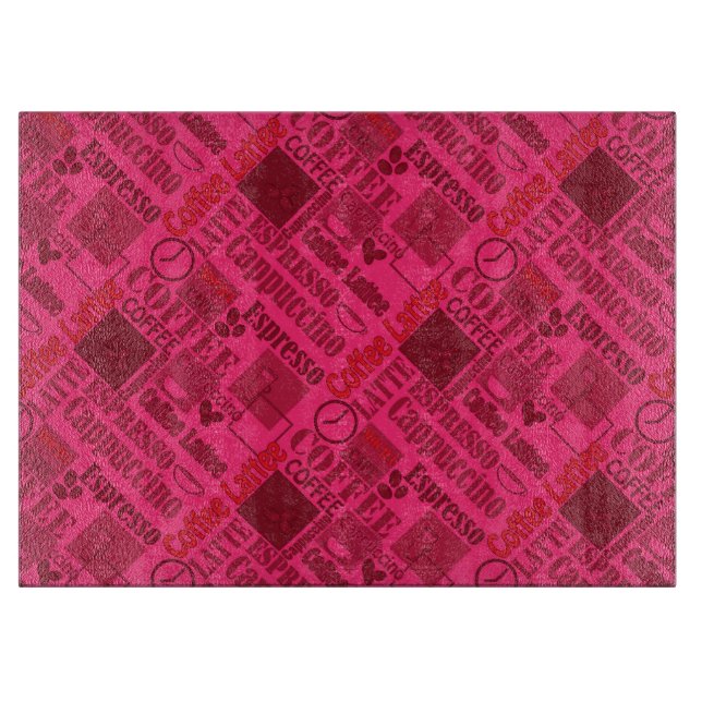 Loving coffee cutting board (Front)