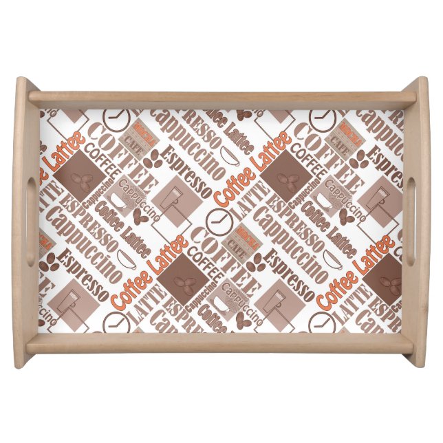 Loving coffee serving tray (Front)