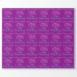 [ Thumbnail: Loving, Colorful 68th Birthday Wrapping Paper ]