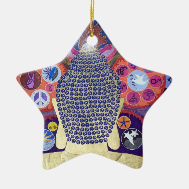 Loving Contemplation Ornament (Front)